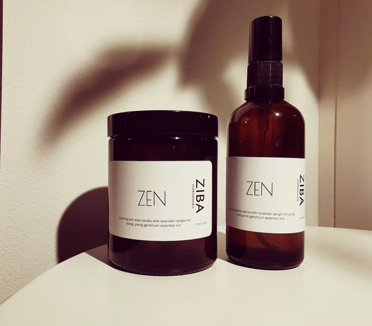 ZEN - Calming soy wax candle - Ziba Copenhagen